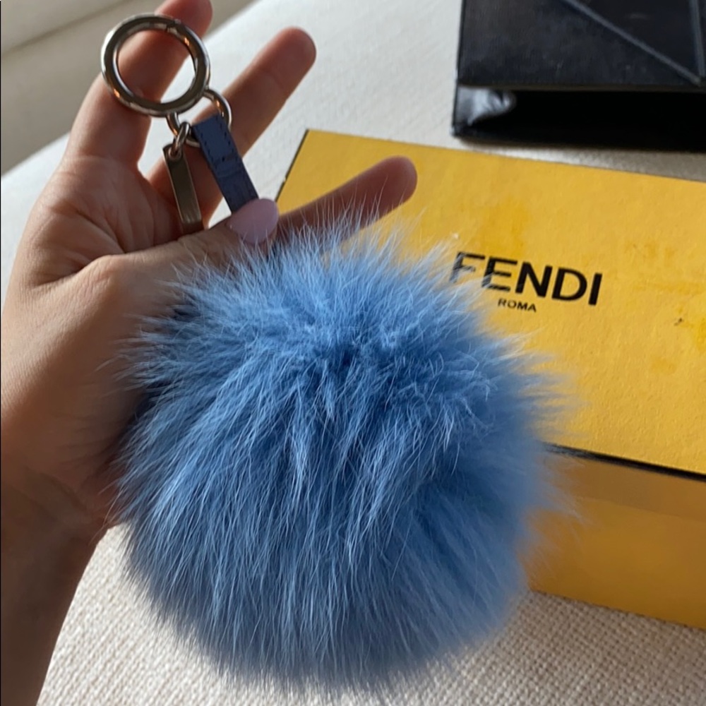Fendi purse charm